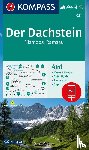  - KOMPASS Wanderkarte 031 Der Dachstein, Ramsau, Filzmoos 1:25.000