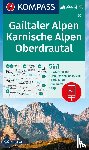  - KOMPASS Wanderkarte 60 Gailtaler Alpen, Karnische Alpen, Oberdrautal 1:50.000