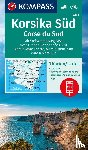  - KOMPASS Wanderkarten-Set 2251 Korsika Süd. Mit Weitwanderweg GR20 / Corse du Sud. Avec Grande Randonnée GR20 (3 Karten) 1:50.000