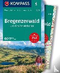 Schäfer, Brigitte - KOMPASS Wanderführer Bregenzerwald und Großes Walsertal, 60 Touren mit Extra-Tourenkarte