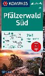  - KOMPASS Wanderkarte 473 Pfälzerwald Süd 1:25.000