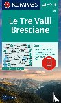  - KOMPASS Wanderkarte 103 Le Tre Valli Bresciane 1:50.000