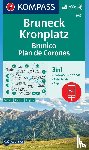  - KOMPASS Wanderkarte 045 Bruneck, Kronplatz / Brunico, Plan de Corones 1:25.000