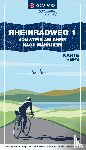  - KOMPASS Fahrrad-Tourenkarte Rheinradweg 1 1:50.000