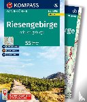 Will, Michael - KOMPASS Wanderführer Riesengebirge mit Isergebirge, 55 Touren mit Extra-Tourenkarte