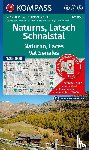  - KOMPASS Wanderkarte 051 Naturns, Latsch, Schnalstal / Naturno, Laces, Val Senales 1:25.000