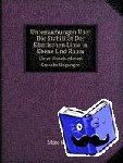 M. Born - Untersuchungen Uber Die Stabilitat Der Elastischen Linie in Ebene Und Raum
