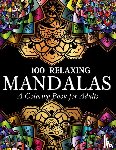 Books, Art - 100 Relaxing Mandalas Designs Coloring Book
