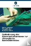 Sumreen, Rabia, Naz, Shagufta, Aftab, Mahwish - Optimierung der Gammastrahlendosis für chirurgische Nahtmaterialien