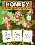 Bmpublishing - Monkey Coloring Book for Kids