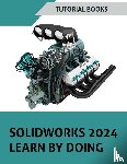 Tutorial Books - SOLIDWORKS 2024 Learn by doing (COLORED)