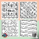 Poe, Luka - Satisfying Patterns Coloring Book