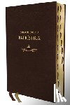 de Rus, José María - Rvr, Biblia de Estudio Patrística, Leathersoft, Marrón, Interior a DOS Colores, Con Índice, Palabras de Jesús En Rojo, Comfort Print: La Sabiduría del
