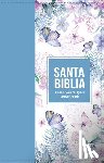 Reina Valera 1960 - Biblia Rvr 1960 Letra Grande Tamaño Manual Símil Piel Azul Acero Claro(bible Rvr 1960 Large Print Handsize Leatherlike Butterfly Light Steel Blue (Spa