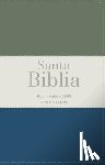 Reina Valera 1960 - Biblia Rvr 1960 Letra Grande Tamaño Manual Tricolor Verde Oscuro Crema Turquesa Oscuro Con Cierre E Índice (Bible Rvr 1960 Large Print Handsize Leathe