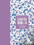Reina Valera 1960 - Biblia Rvr 1960 Compacta Símil Piel Flores Lila Claro (Bible Rvr 1960 Compact Size Leatherlike Light Lilac Flowers(spanish Edition)