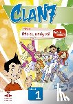 Gómez Castro, María, Míguez Salas, Manuela, Rojano Gálvez, José Andrés, Valero Ramírez, María Pilar - Clan 7 con ¡Hola, amigos! Nivel 1 alumno