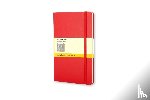 Moleskine - Moleskine Large Squared Hardcover Notebook Red