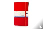 SIN AUTOR - Moleskine Large Sketch Book Red