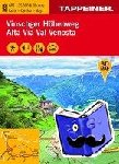  - 3D-Wanderkarte Vinschger Höhenweg 1 : 25 000 - Carta escursionistica 3D - Alta via della Val Venosta