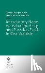 Scognamillo, Renata, Zannier, Umberto - Introductory Notes on Valuation Rings and Function Fields in One Variable