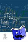  - Colloquium De Giorgi 2013 and 2014