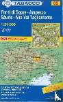  - Tabacco Wandern Forni di Sopra - Ampezzo 1 : 25 000