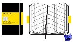 Moleskine - Moleskine Pocket Squared Hardcover Notebook Black