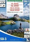  - Val Maira - Val Grana - Valle Stura di Demonte - Valle Gesso 1 : 50 000