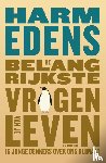 Edens, Harm - De belangrijkste vragen van je leven