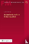  - Buitenlands recht in belastingzaken