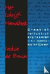 Bruin, Saskia de - Het schrijfhandboek