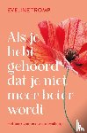 Tromp, Eveline - Als je hebt gehoord dat je niet meer beter wordt