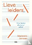 Janssen, Marianne - Lieve leiders,