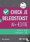 Tiggeler, Eric - Check je beleidstekst – AI+-editie