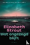 Strout, Elizabeth - Wat ongezegd blijft