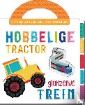  - Hobbelige tractor, glanzende trein - Een voel-en-leer-boek over voertuigen