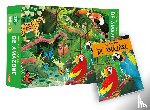 De Amazone - Red de planeet - puzzel en boek