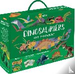 Pesavento, Giulia - Dinosauriërs - Feit- en speelset - Boek, 40 kaarten en 4 3D-dinosauriërs