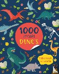 1000 stickers dino's