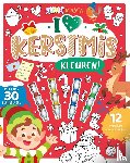 Phoenix, James - I love Kerstmis kleuren! - Kleurmania