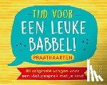 ZNU - Tijd voor een leuke babbel! Praatkaarten