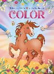 ZNU - Ik hou van paarden kleurblok / J'aime les chevaux bloc de coloriage