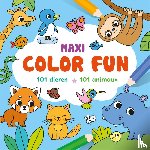 ZNU - Maxi Color Fun – 101 dieren / Maxi Color Fun – 101 animaux
