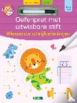 ZNU - Oefenpret met uitwisbare stift - Allereerste schrijfoefeningen (4-5 j.)