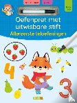 ZNU - Oefenpret met uitwisbare stift - Allereerste teloefeningen (4-5 j.)