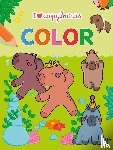  - I love capybaras Color / I love capybaras Color bloc de coloriage