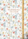  - Wachtwoorden notitieboek - Romantic Flowers