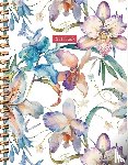 ZNU - Orchids spiraalboek groot (lijnen) / Orchids notebook Carnet à spirale (ligné)