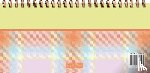  - Weekplanner - Yellow Tartan (Spiraal)